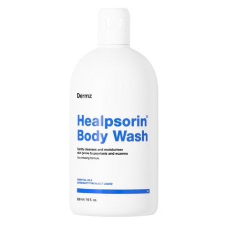 Healpsorin Face And Body Wash Gel For Psoriasis And Atopic Dermatitis 500ml