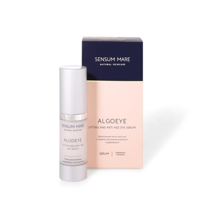 Sensum Mare Algoye Advanced Rich Eye Cream Anti-Wrinkle Anti-Aging Conceals Imperfections Nourishes Vege 15ml