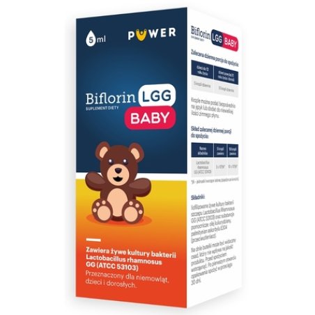 Biflorin Premium Infant Probiotic Drops With Lgg - 10ml Advanced Baby Gut Health Solution