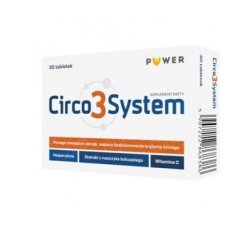 Circo3System 30 Capsules Reducing Swelling / Heavy Legs / Venous Circulation