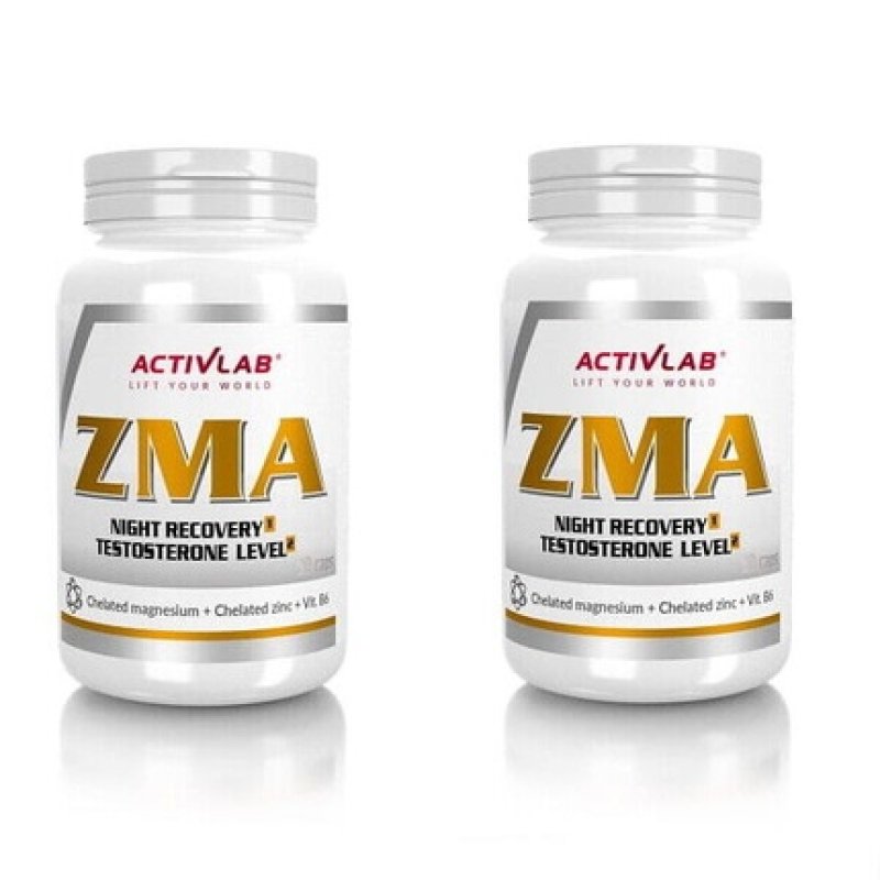 ActivLab ZMA Chelated Zinc Magnesium & Vitamin B6 Complex 90 Capsules