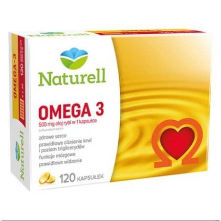 Omega 3 120 Capsules EPA DHA Immunity Immune System Heart Eyes Cholesterol