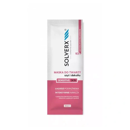 Solverx Sensitive Skin Face Mask