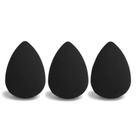 Ibra Blender Sponge Set Of 3 Black Sponges
