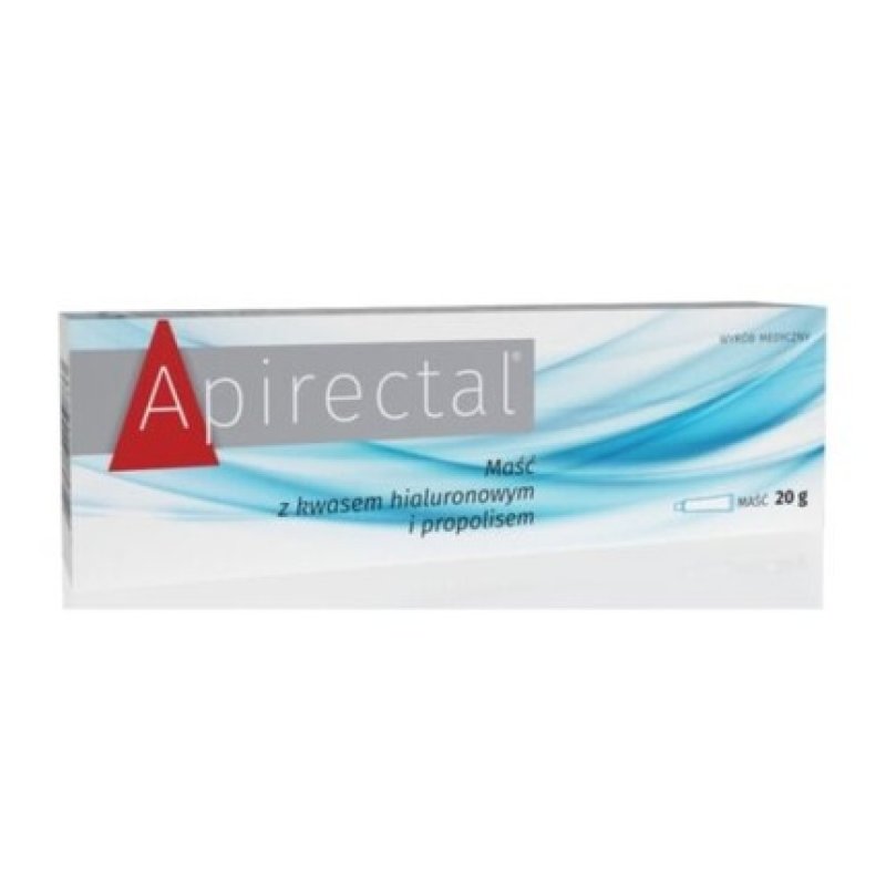 Apirektal Ointment with Hyaluronic Acid and Propolis