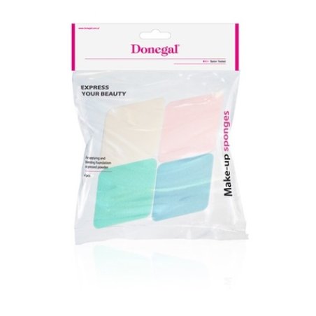 Donegal Rhombus Makeup Sponges 4pcs