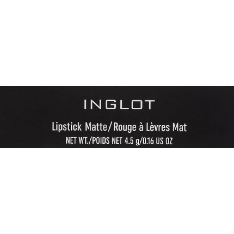 Inglot Matte Lipstick Enriched with Vitamin E, Avocado and Macadamia Oil Formula 4.5g - Shade 419