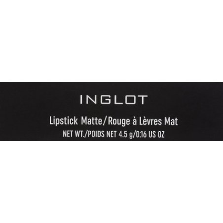 Inglot Matte Lipstick Enriched with Vitamin E, Avocado and Macadamia Oil Formula 4.5g - Shade 419
