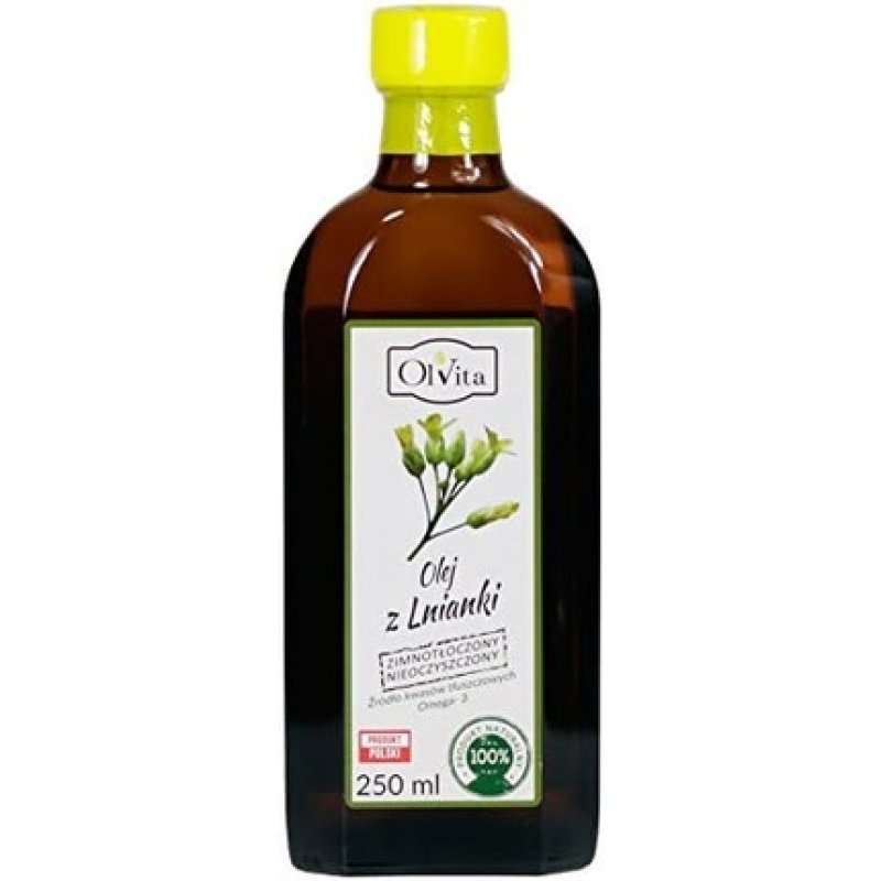 Ol'vita Cold-Pressed Unrefined Camelina Oil 250ml