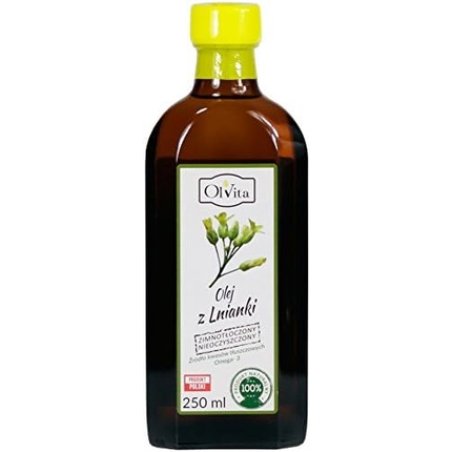 Ol'vita Cold-Pressed Unrefined Camelina Oil 250ml
