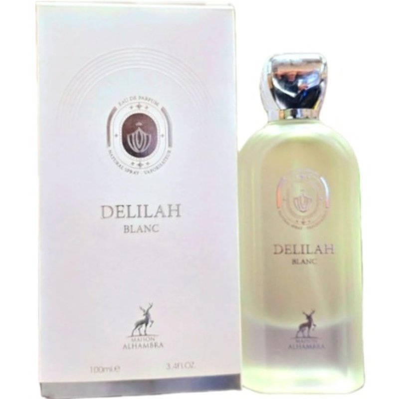 Maison Alhambra Delilah Blanc Eau de Parfum for Women 3.4 Fl Oz