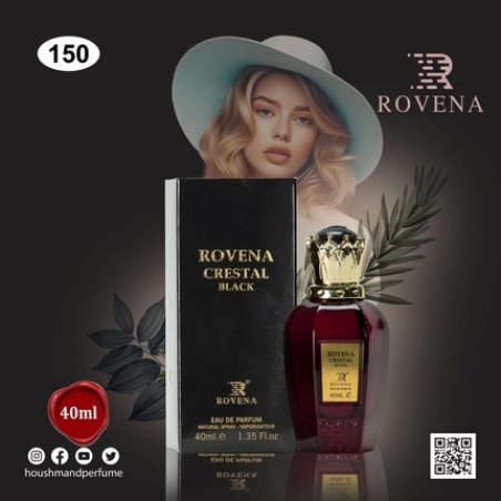 Rovena Crestal Black Eau De Parfum 40ml