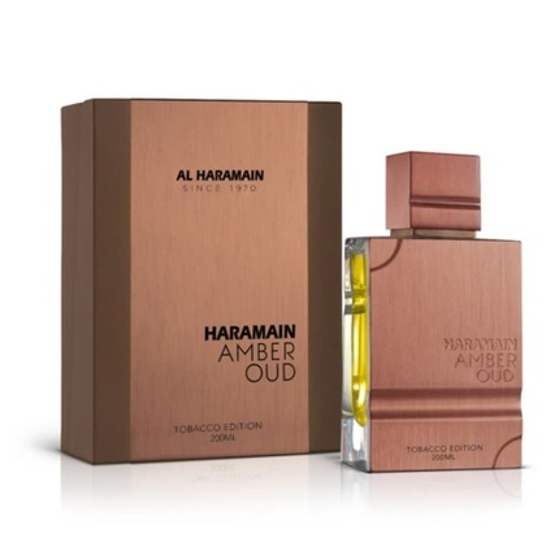 Al Haramain Amber Oud Tobacco Edition with Atomizer for Unisex Adult 6.7 Oz