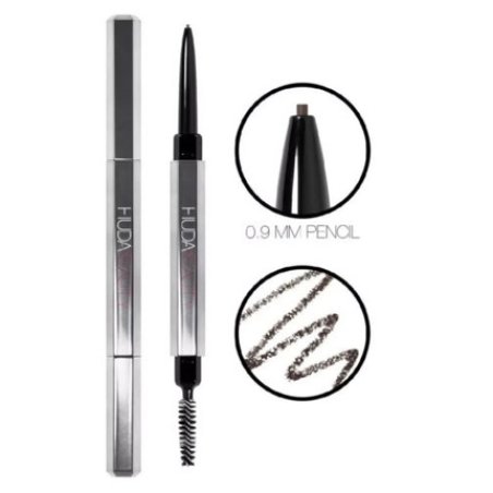 Huda Beauty Bomb Brows Microshade Brow Pencil Medium Brown