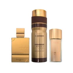 Al Haramain Amber Oud Gold Edition Perfume Gift Set