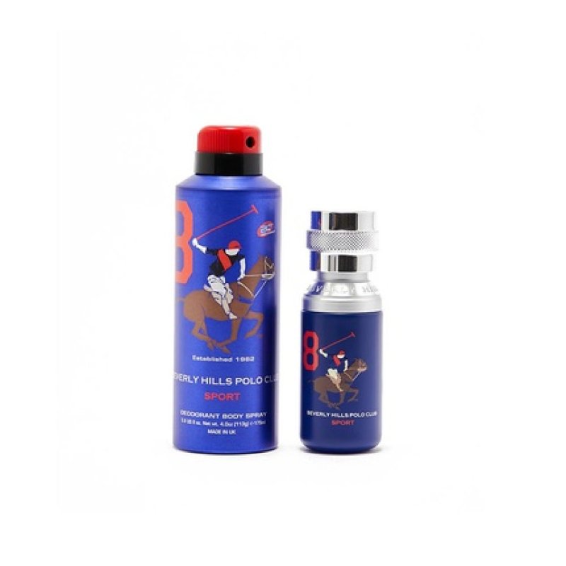 Beverly Hills Polo Club Homme No.8 Deodorant Spray 175ml