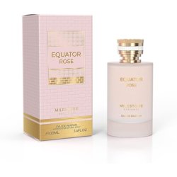 Milestone Perfumes Equator Rose Long Lasting Fragrance Eau De Parfum 100ml