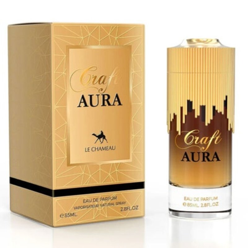 Craft AURA EDP Perfume Spray for Her by Le Chameau Emper 85ml 2.8oz
