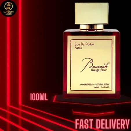 Buuraak Rouge Elixir Luxurious Fragrance for Men & Women - Long-Lasting Scent