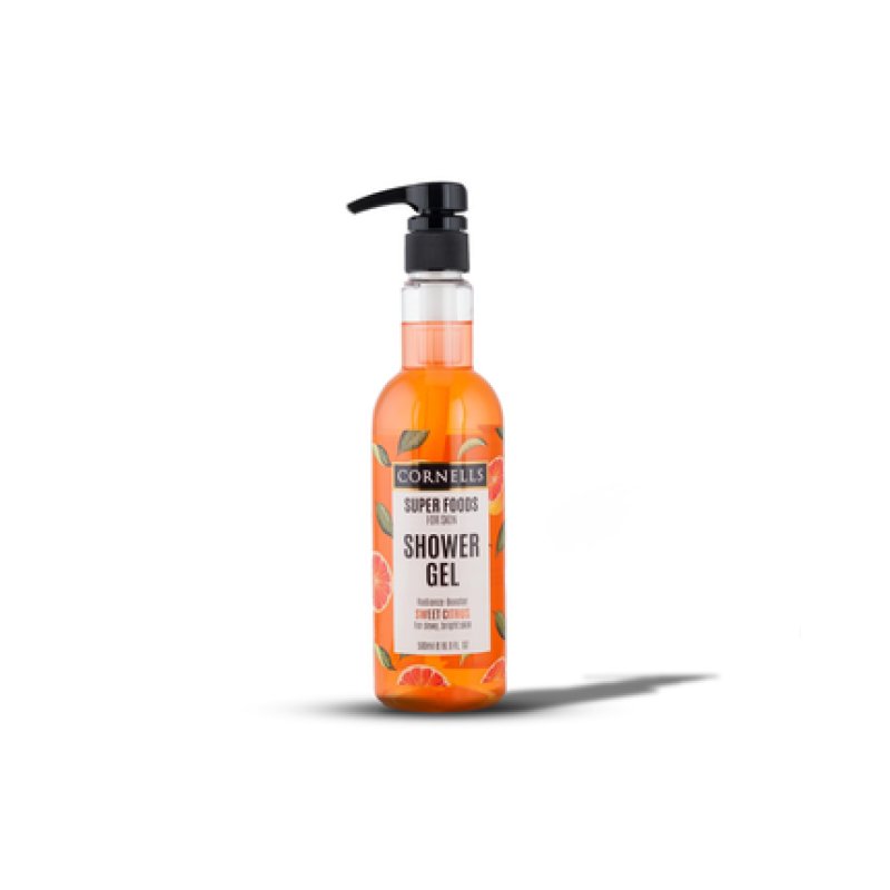 Cornells Sweet Citrus Shower Gel - Super Foods For Skin