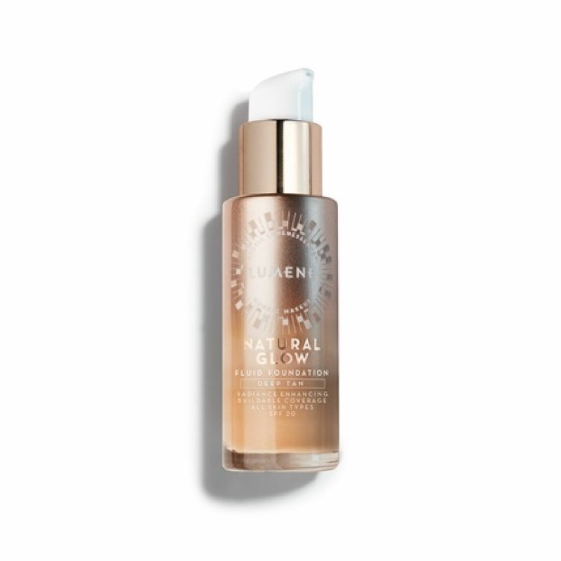 Lumene Natural Glow Fluid Foundation SPF 20 Moisturizing Makeup 30ml