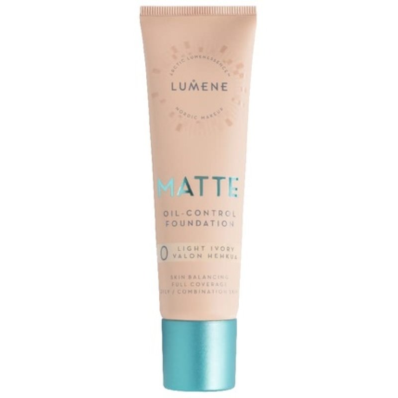Lumene Matte Oil Control Foundation Light Ivory 30ml