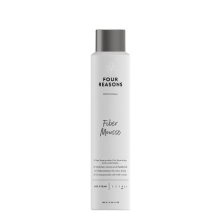FOUR REASONS Professional Fiber Mousse Curl Enhancing Volumizing Thickening Mousse 6.8 Oz