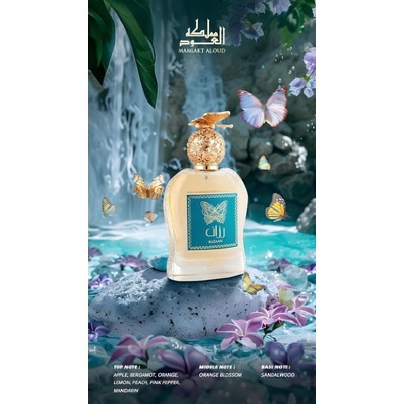 Mamlakt Al Oud Razaan Eau De Parfum For Women, 100 Ml