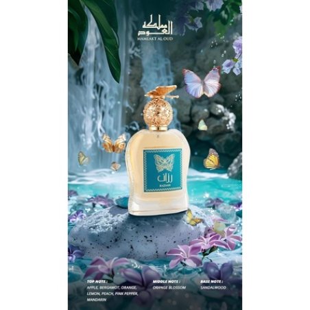 Mamlakt Al Oud Razaan Eau De Parfum For Women, 100 Ml