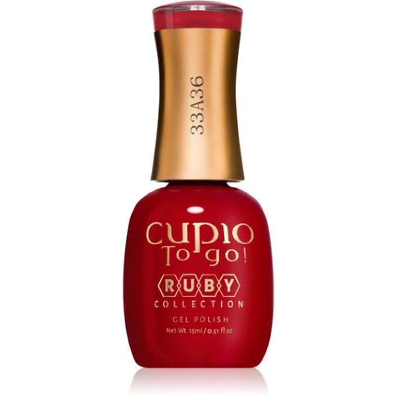 Cupio To Go! Ruby Gel Nail Polish - Heartless, 15 ml