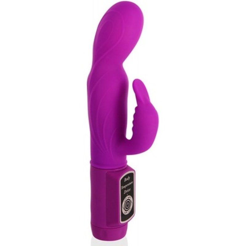 PRETTY LOVE Rechargeable Vibrator with 2 Internal Vibration Motors and Clitoris Body Touch Rabbit