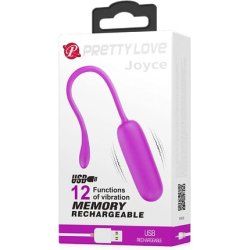 Pretty Love Joyce Vibrating Egg Deep Rose 90g
