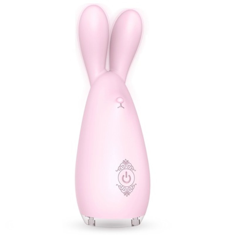 S-Hande Reba Massager Vibrator With Backlight And 9 Vibration Modes In The Shape Of A Rabbit Light Pink