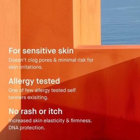 Evy Self Tanning Mousse for Face and Body - Medium/Dark Long-Lasting