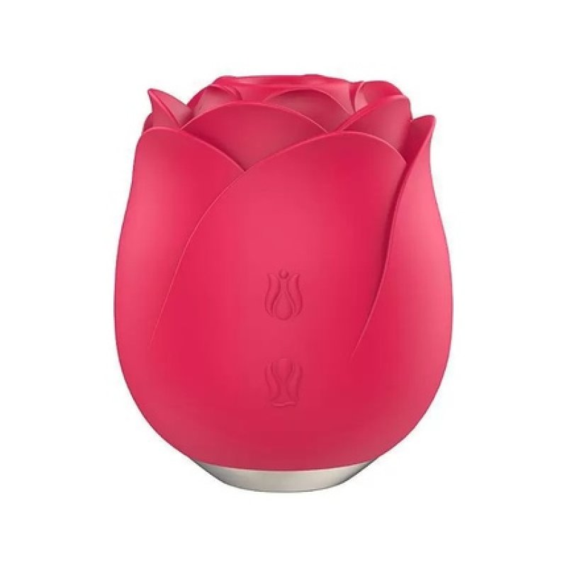 S-Hande Immortal Flower 2 Intimate Massager In The Shape Of A Rose With 9 Suction Modes Red