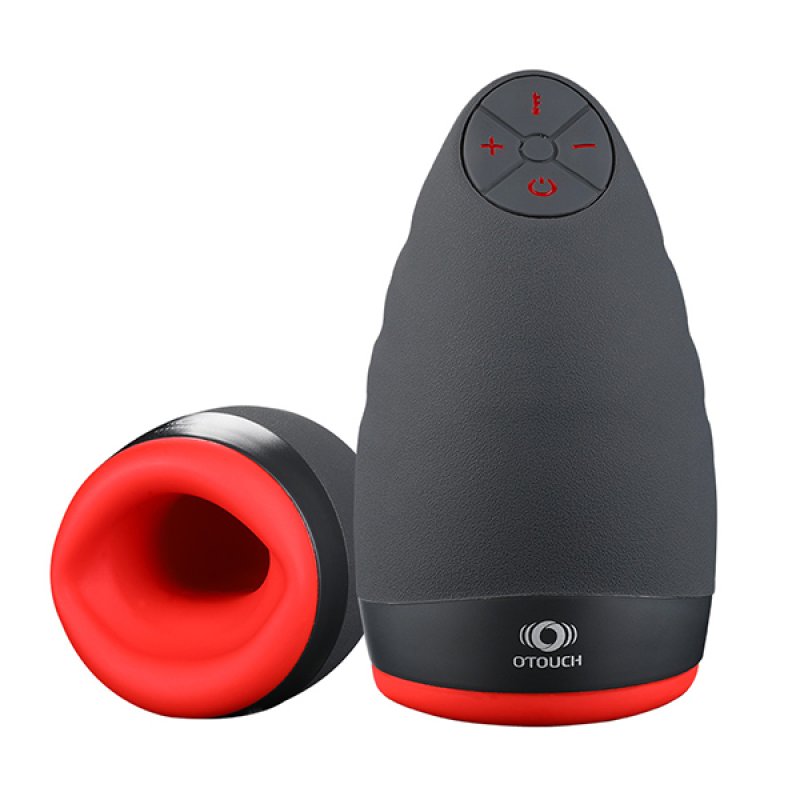 OTOUCH Chiven 1 Male stroker Black, Red Acrylonitrile butadiene styrene (ABS), Silicone