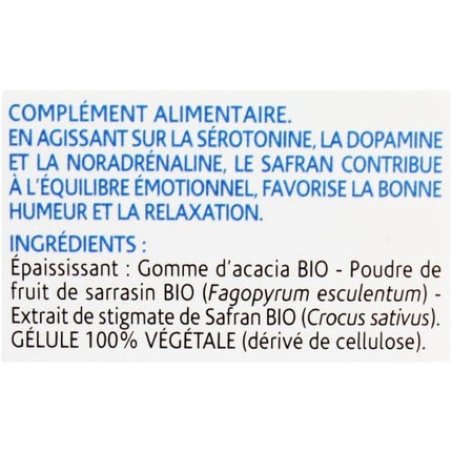 Naturland Organic Saffron 30 Veggie Caps