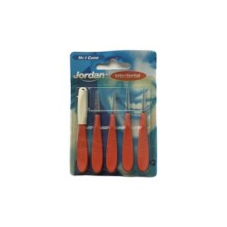 Jordan Interdental Number 1 Cone - Interdental Brushes 2-5 Mm 5 Pieces