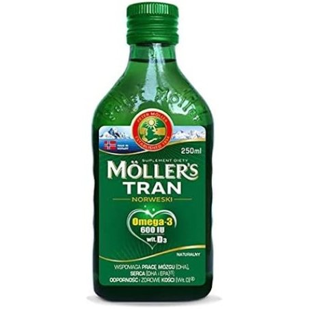 Moller's Norwegian Cod Liver Oil Natural 250ml