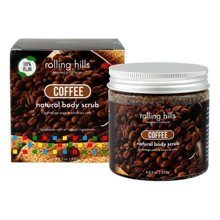 Rolling Hills Rolling Natural Body Scrub Coffee