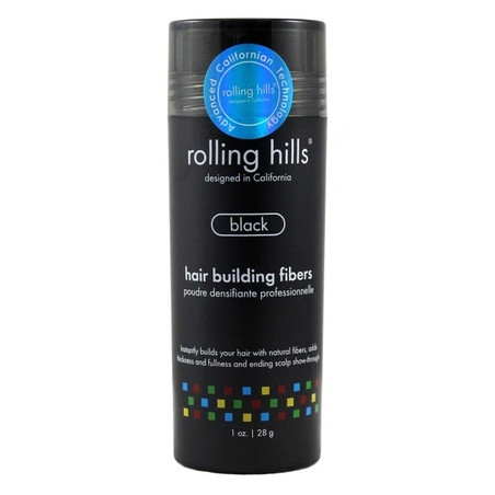 Rolling Hills Rolling Hair Building Fibers Black