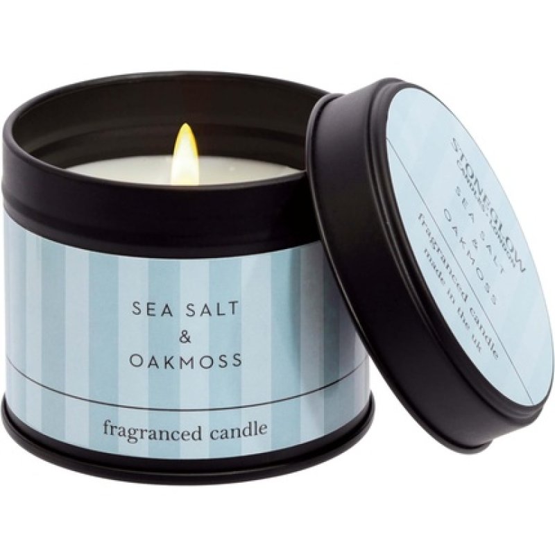 Stoneglow Modern Classics Sea Salt & Oakmoss Candle Tin