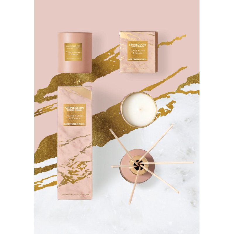 Stoneglow 301.6514.00 wax candle Cylinder Iris, Jasmine, Ylang-ylang Cream