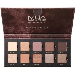 MUA 10 Shade Eyeshadow Palette Velvet Nudes