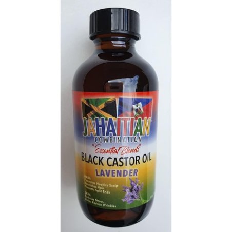 Jahaitian Black Castor Oil with Lavender