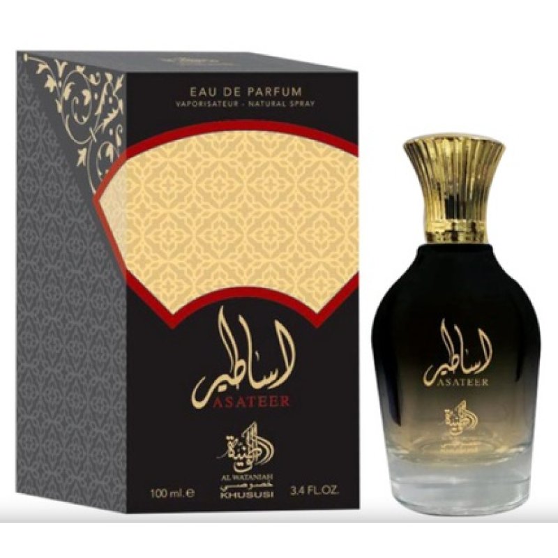 Asateer By Al Wataniah Jasmine Patchouli Scented EDP 100ml Unisex Perfume Gift