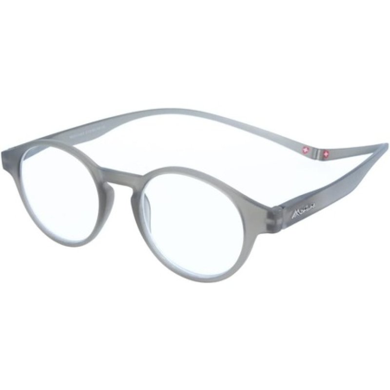 Montana Eyewear Mr60c Magnetic Reader Gray 2.50 Dpt