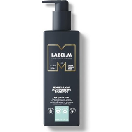 LABEL.M Honey & Oat Moisturising Shampoo 300ml
