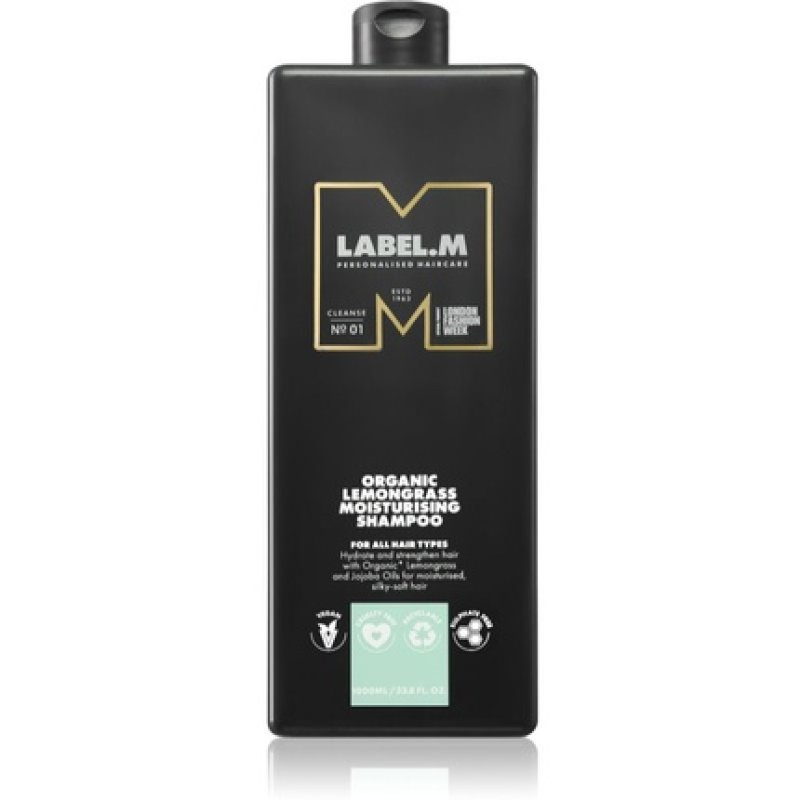 Label.M Lemongrass Lemongrass Moisturising Shampoo - 1000 Ml