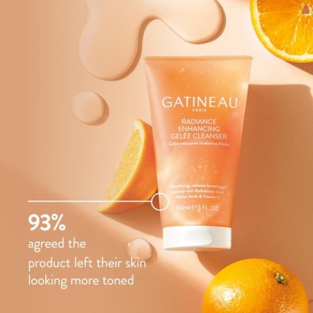 Gatineau Radiance Enhancing Gelee Cleanser 150ml Daily Gel Face Wash Gently Exfoliating with Vitamin C